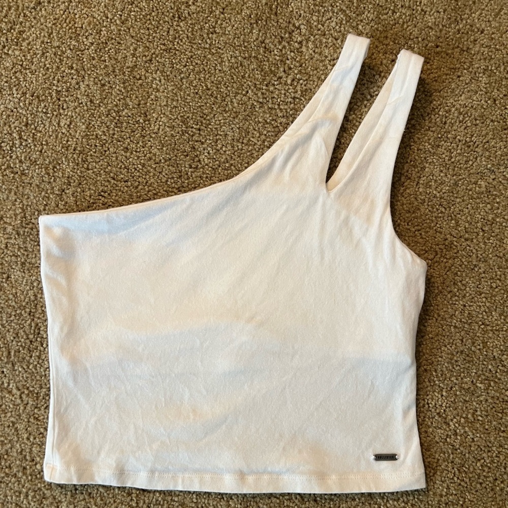Hollister One Shoulder Crop Top